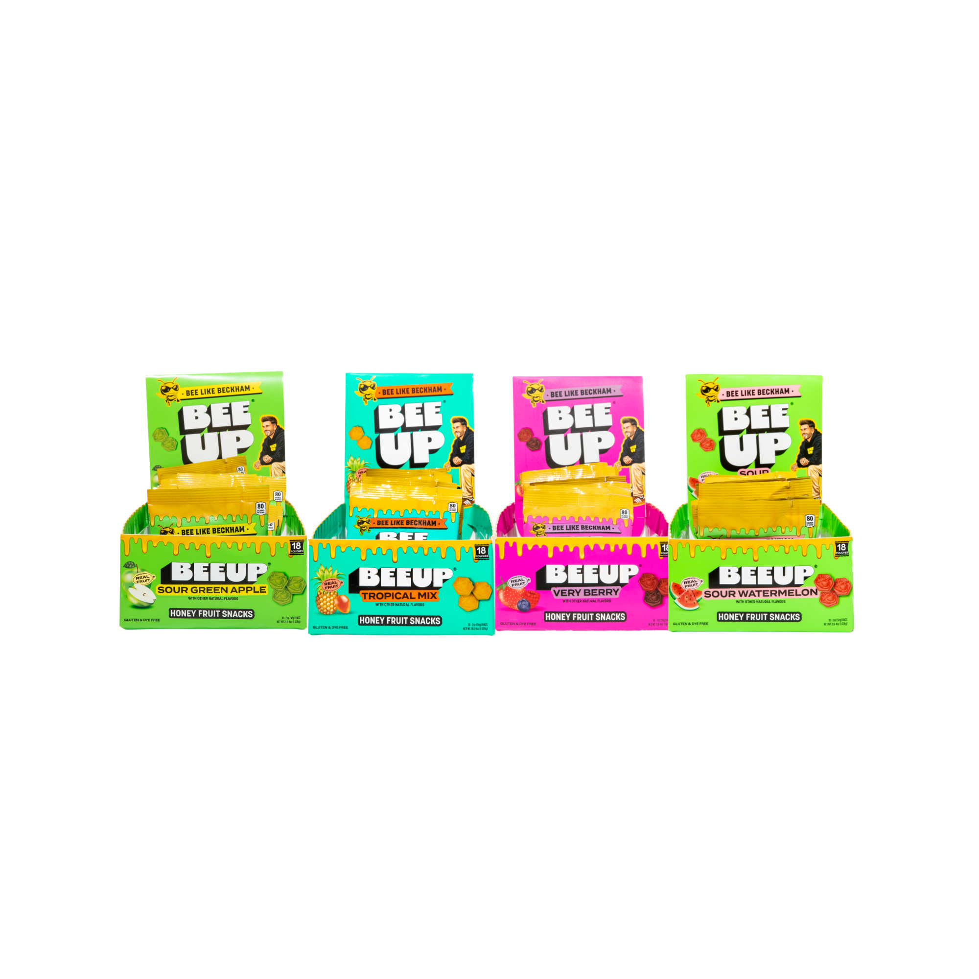 Variety Caddy Pack Try Every Flavor | 4 Pack x 18-Pouch Bundle