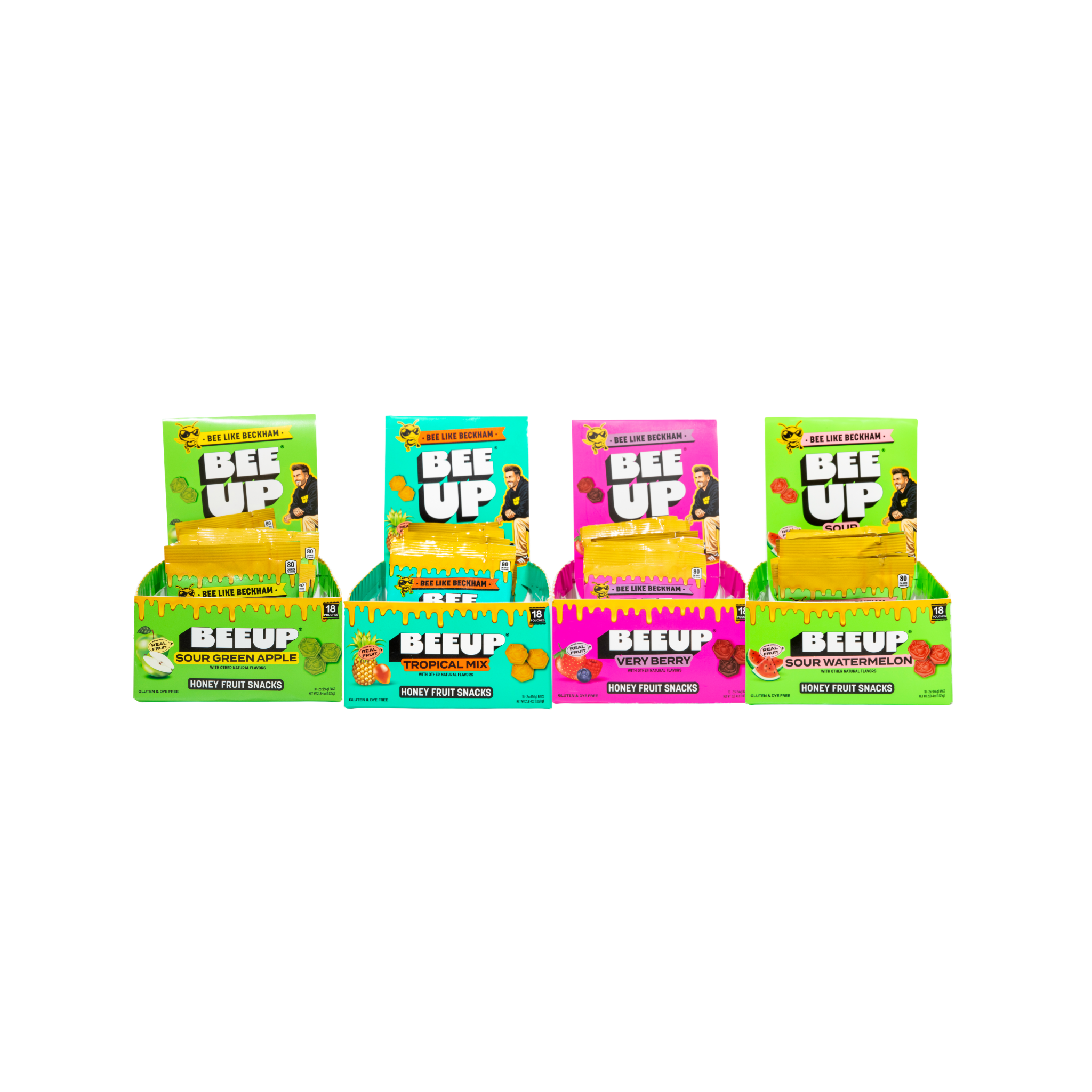 Variety Caddy Pack Try Every Flavor | 4 Pack x 18-Pouch Bundle