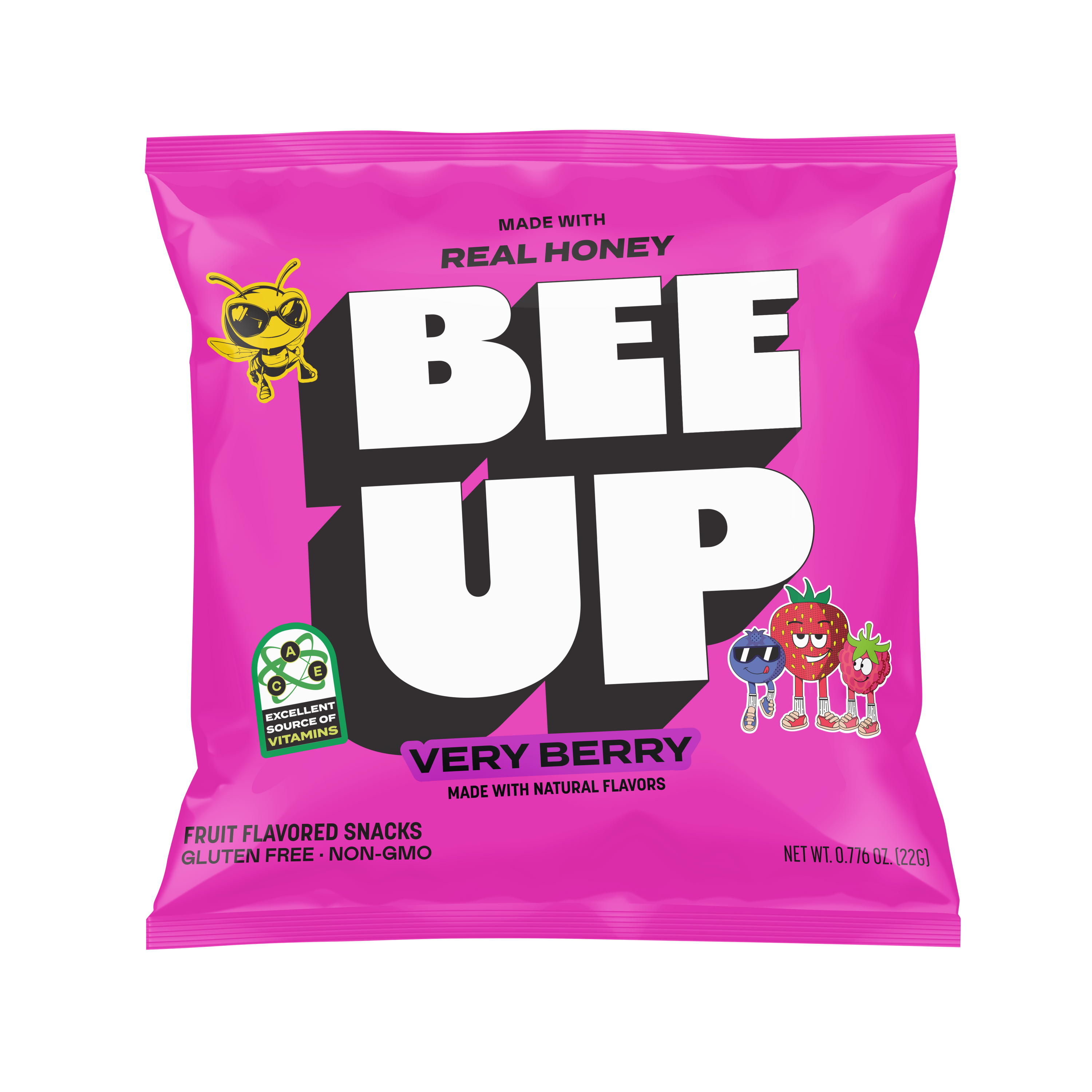 Very Berry Honey Fruit Snacks – BEEUP